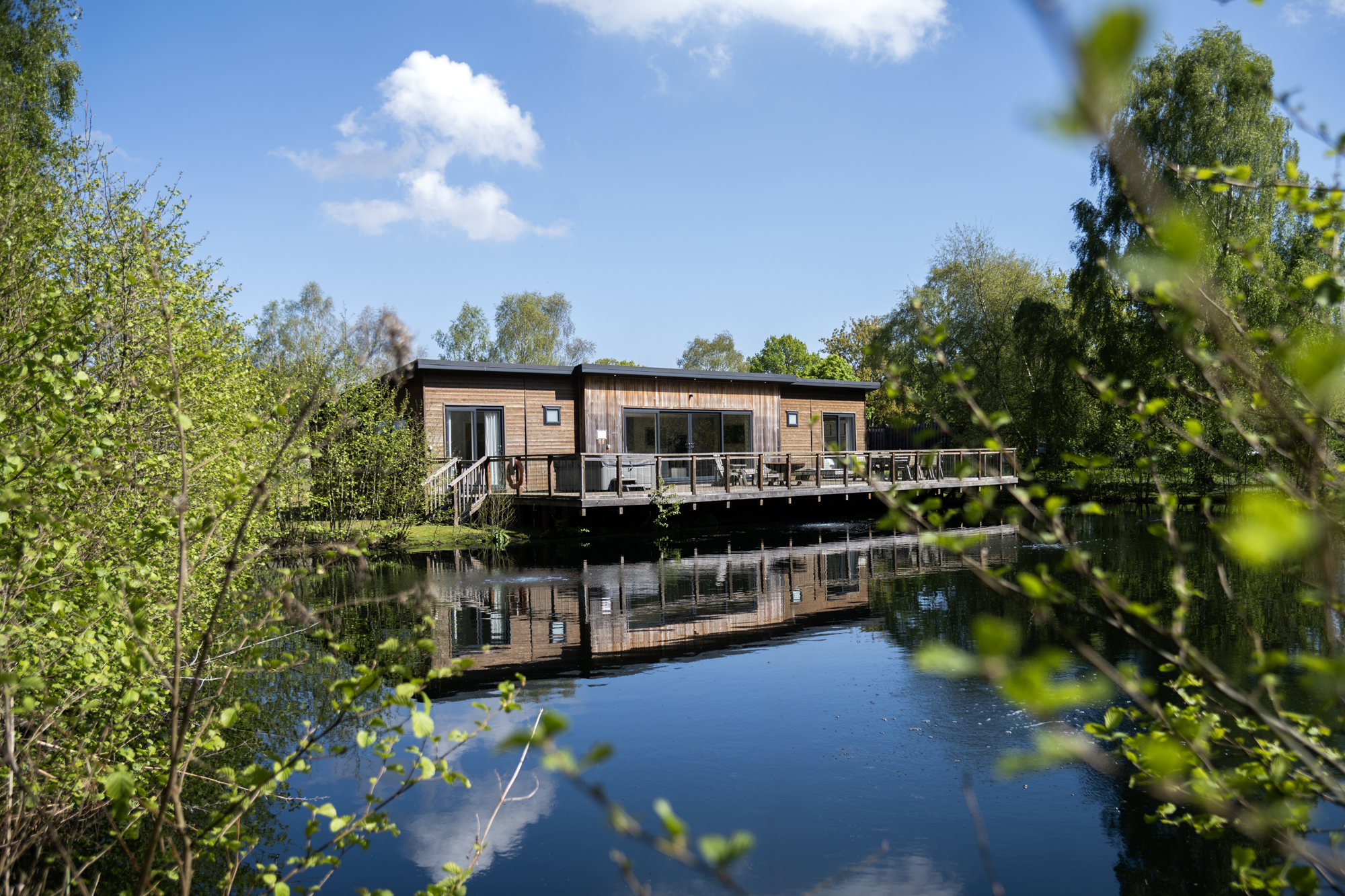 Romantic getaways, romantic holidays, romantic retreats, lodges for couples with hot tubs, family escapes, family lodges, lodges, dog friendly lodges, dog friendly, UK holidays, UK getaways, all lodges at Bainland, all lodges, mobility friendly, group stays, group holidays, group getaways, Lakeside lodges, lakeside lodges